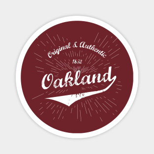 Original Oakland City Shirt Magnet